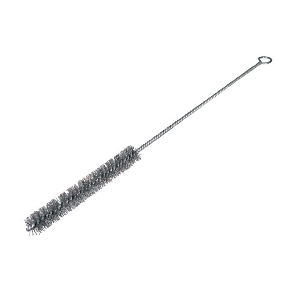 OSBORN Düsenbürste, 0,08 mm Stahl gewellt, Länge 320 mm Ø 4 mm, Besatzlänge 100 mm mit Öse