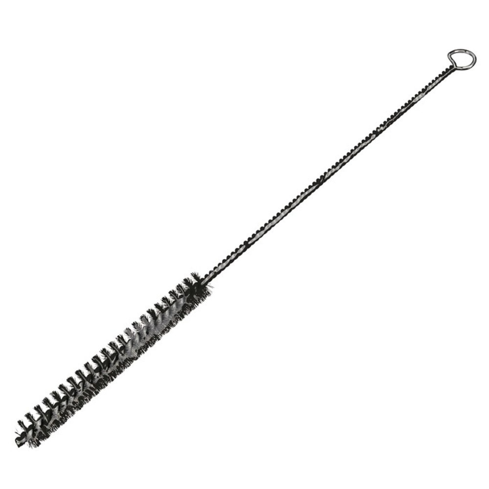 OSBORN Düsenbürste, 0,12 mm VA gewellt, Länge 300 mm Ø 12 mm, Besatzlänge 100 mm mit Öse