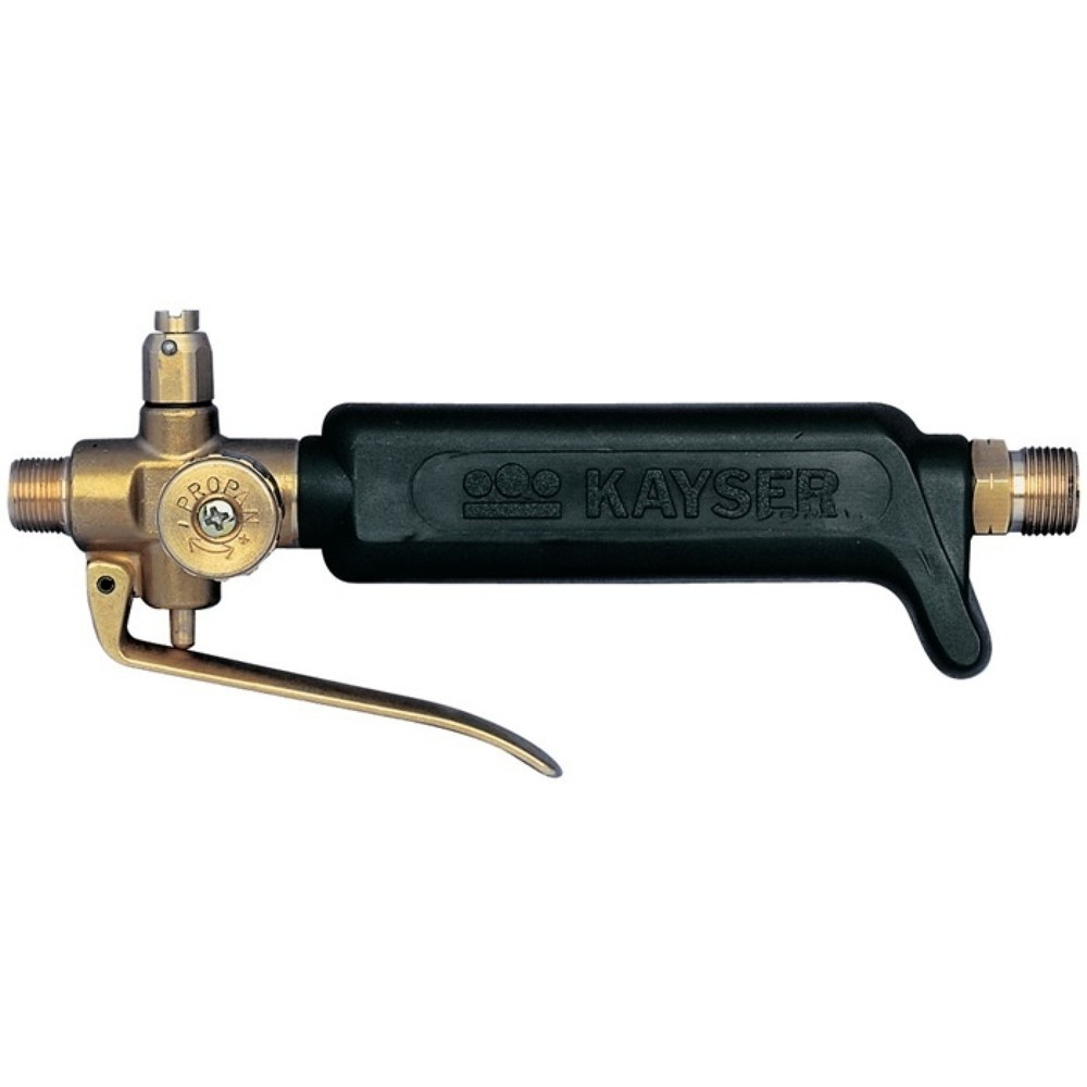 KAYSER Propanbrennerhandgriff, M14 x 1 mm, Federhebel, 1,5 4 bar