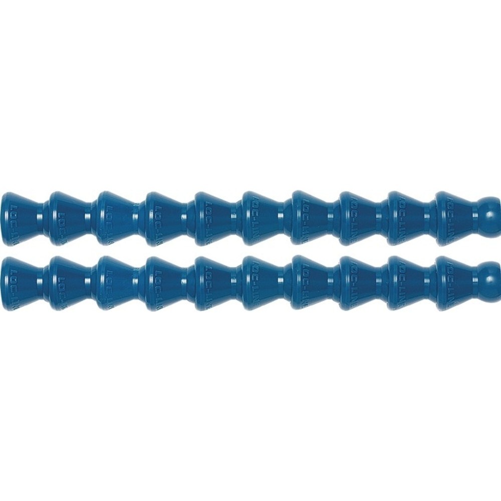 LOC-LINE Gelenkschlauch, Gesamtlänge 294 (2x147) mm, Grösse 1/4 ″, Beutel mit 2 Stück