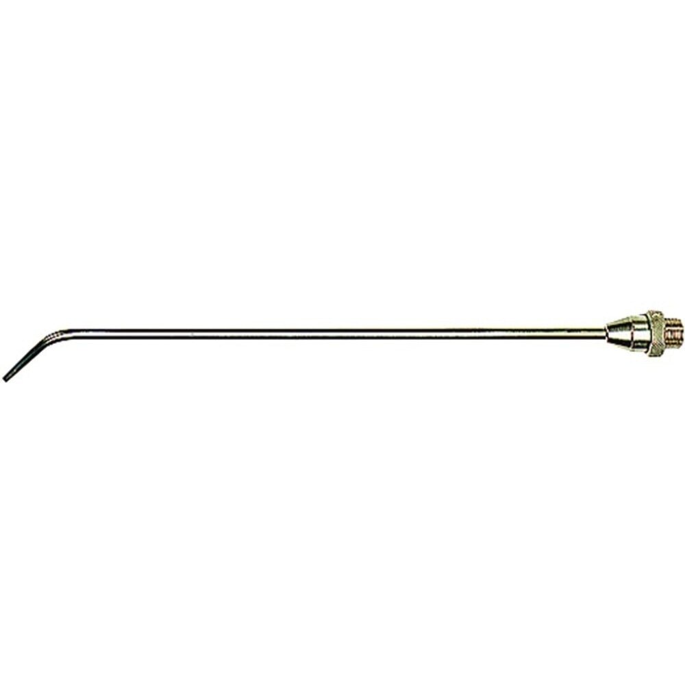 RIEGLER Verlängerungsdüse, gebogen, Messing vernickelt, Länge 150 mm