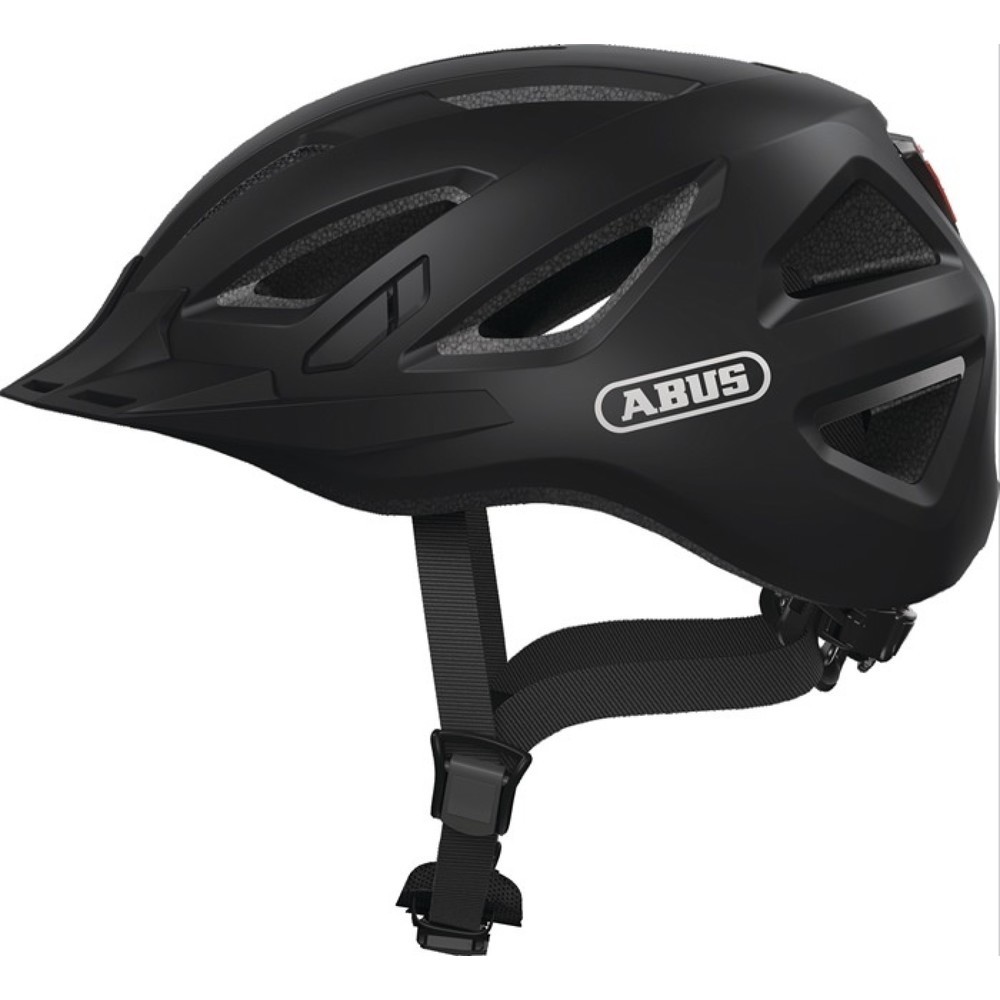 ABUS Radhelm Urban-I 3.0, schwarz, Kopfumfang 52-58 cm