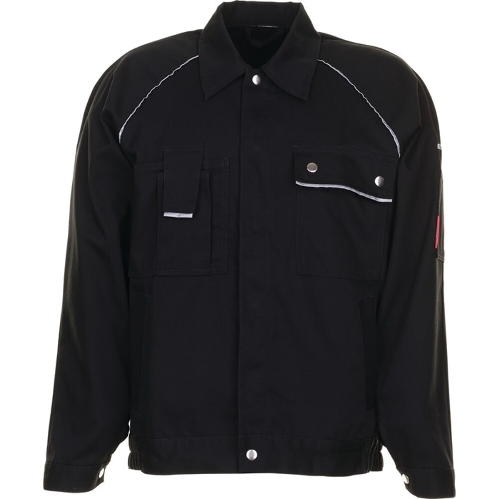 PLANAM Bundjacke Canvas 320, schwarz/schwarz, Grösse 48