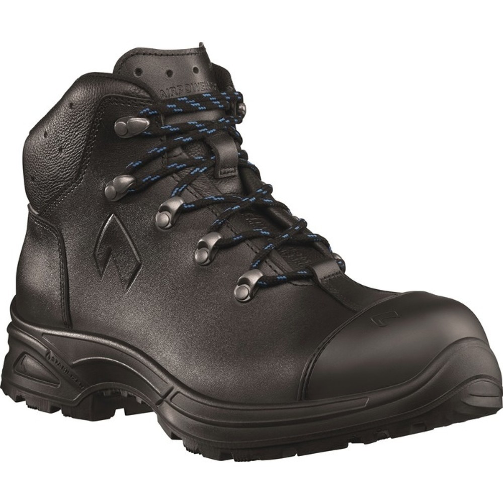 HAIX Sicherheitsstiefel AIRPOWER XR26, S3 HRO HI CI WR SRC EN ISO 20345, Grösse 8 (42) schwarz, Waterproof Leder