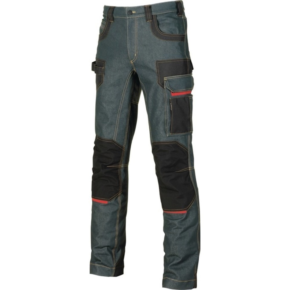 U.POWER Jeans Exciting Platinum, rust jeans, Grösse 48
