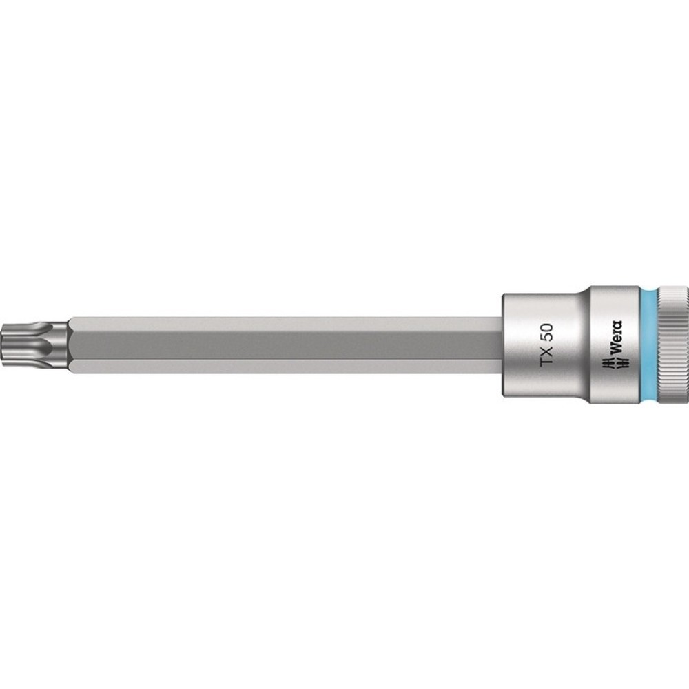 WERA Steckschlüsseleinsatz 8767 C HF TORX®, T50, 1/2 ″, Länge 140 mm