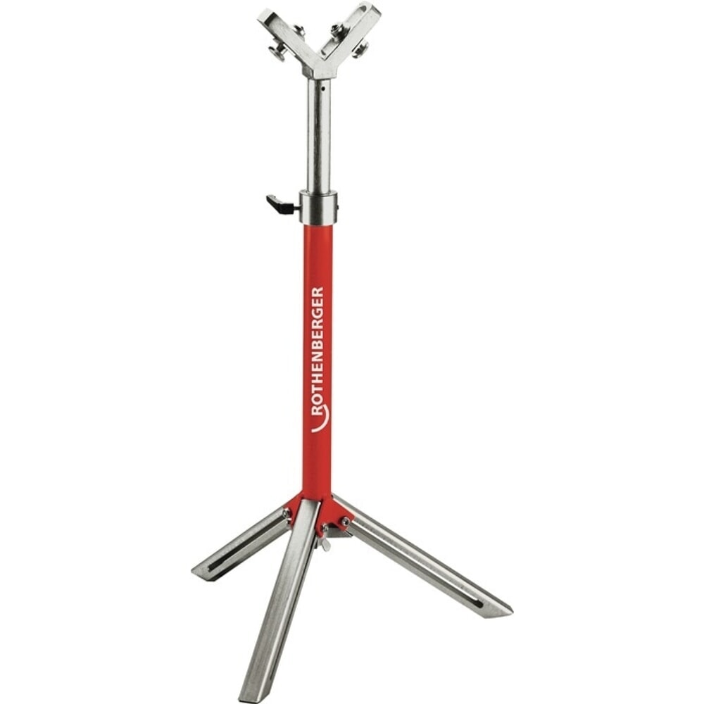 ROTHENBERGER Rohrauflageständer, Höhe 230 mm, für Rohre R1/2 6″