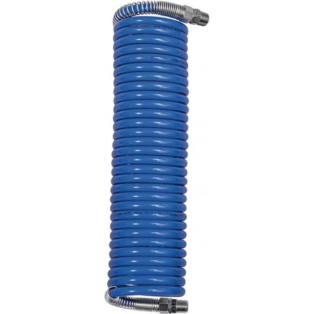 RIEGLER Spiralschlauch, Länge 5 m, Innen-Ø 9 mm Aussen-Ø 12 mm, Rolle, R 3/8 ″
