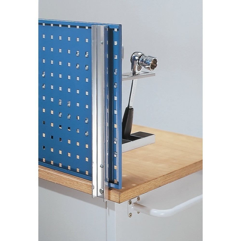 Kappes RasterPlan Werkbankhalterung, passend für Loch-/Schlitzplatten, für Plattenlänge 1500/2000 mm