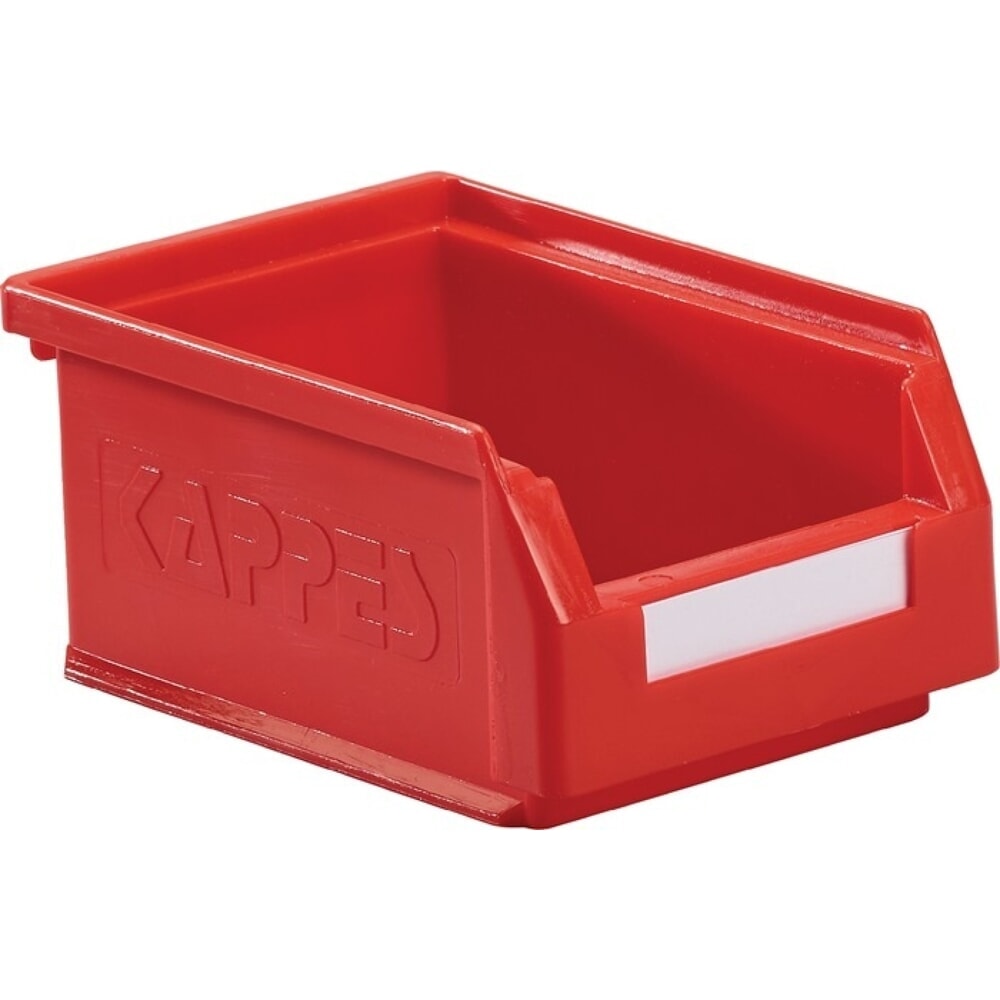 Kappes Sichtlagerkasten, PE rot, L160xB105xH75mm