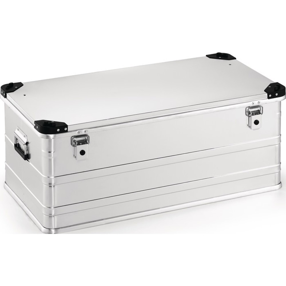 Aluminiumbox, mit Klappverschluss und Stapelecken, L902xB495xH380mm 140 l