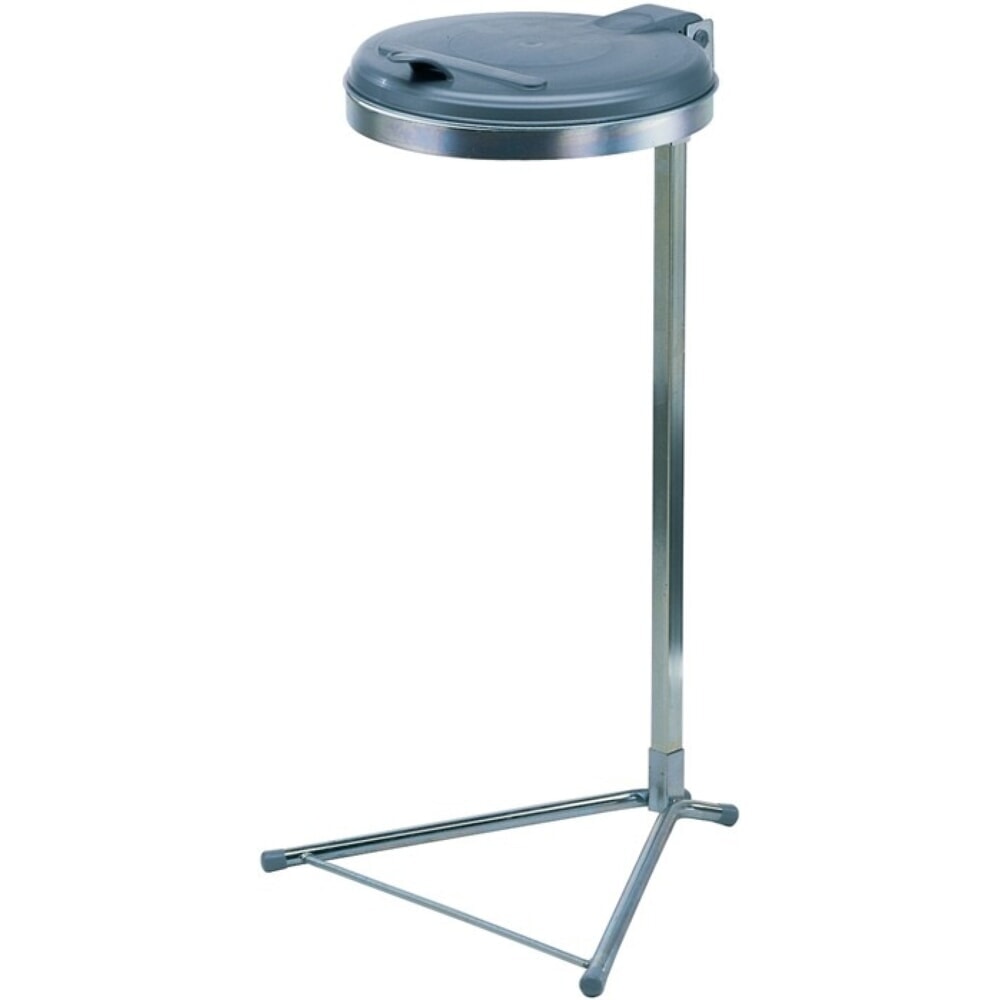 VAR® Abfallsammler, 120 l Deckel verzinkt (ME), H980xB500xT530mm, mit Standfuss