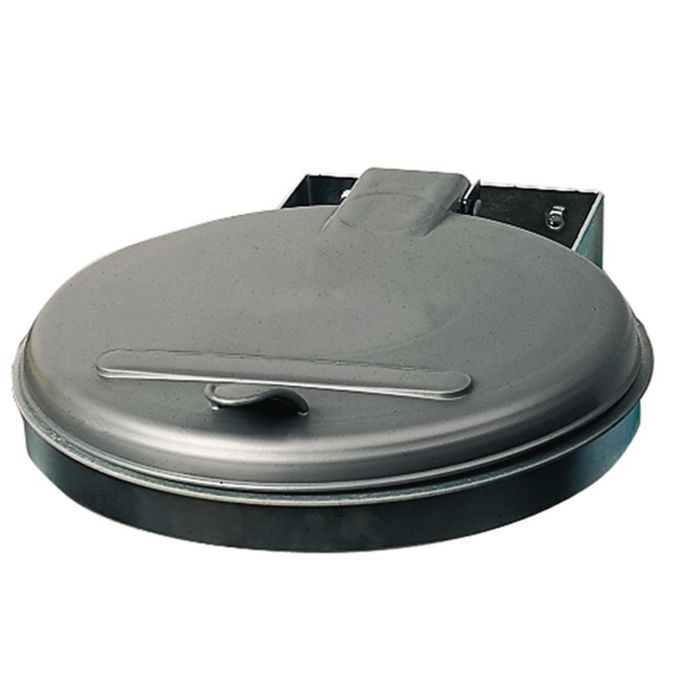 VAR® Abfallsammler, 120 l Deckel verzinkt (ME), B400xT510mm