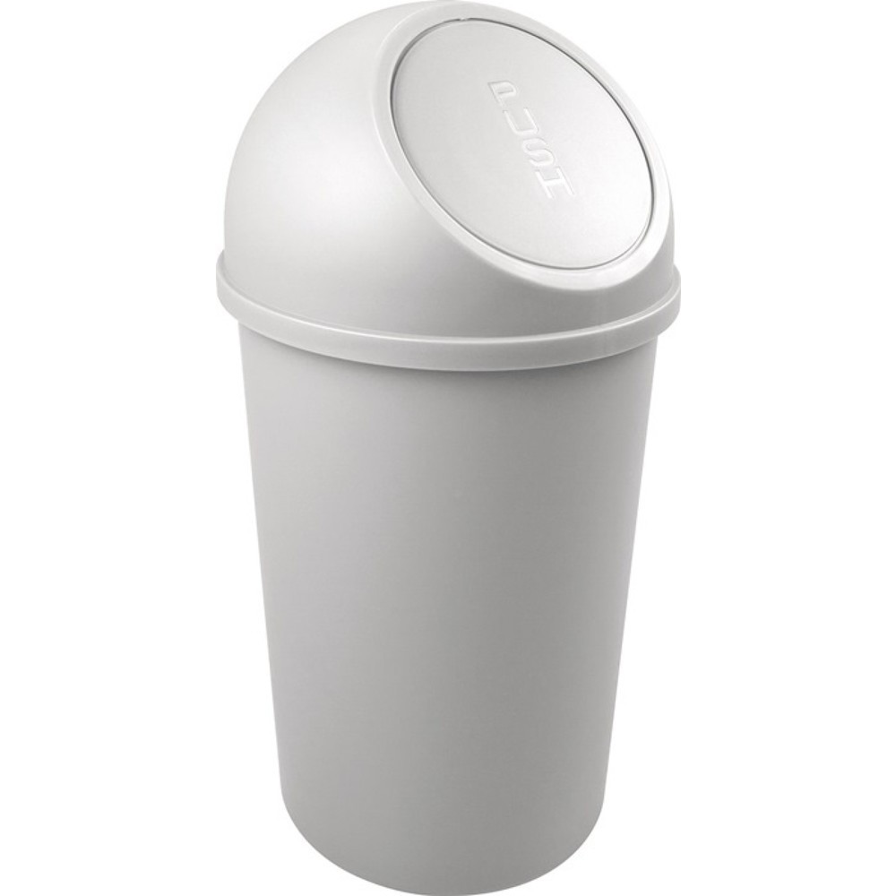 helit Abfallbehälter, 25 l lichtgrau, H615xØ312mm