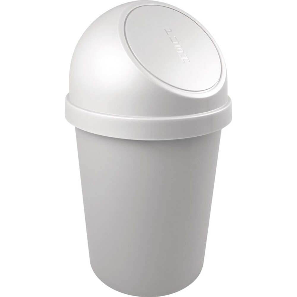 helit Abfallbehälter, 45 l lichtgrau, H700xØ403mm