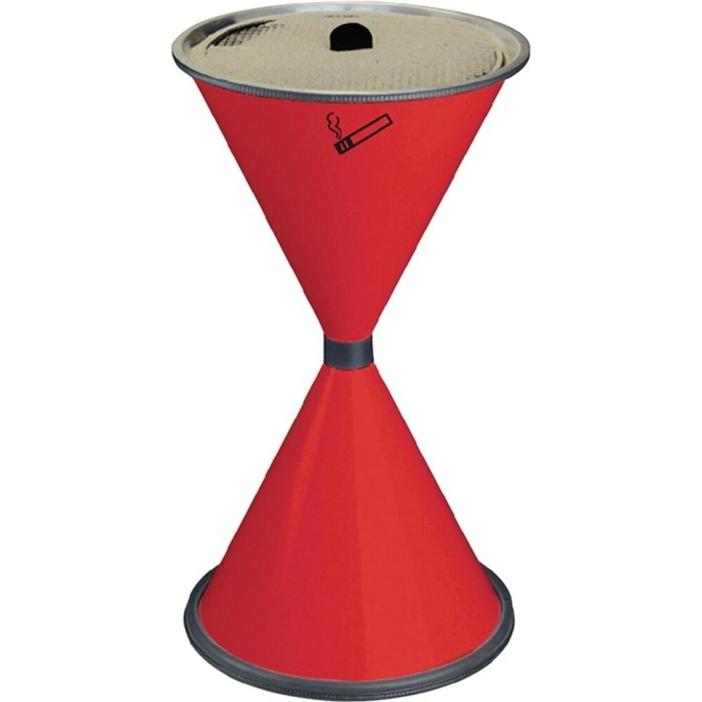 TKG Standascher, Stahlblech, D405xH770mm rot