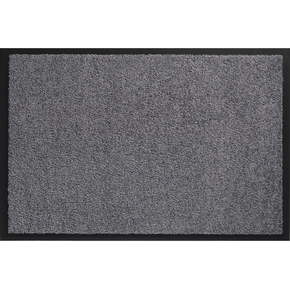 Fussmatte waschbar, L900xB1500xS8mm, grau Polyamid