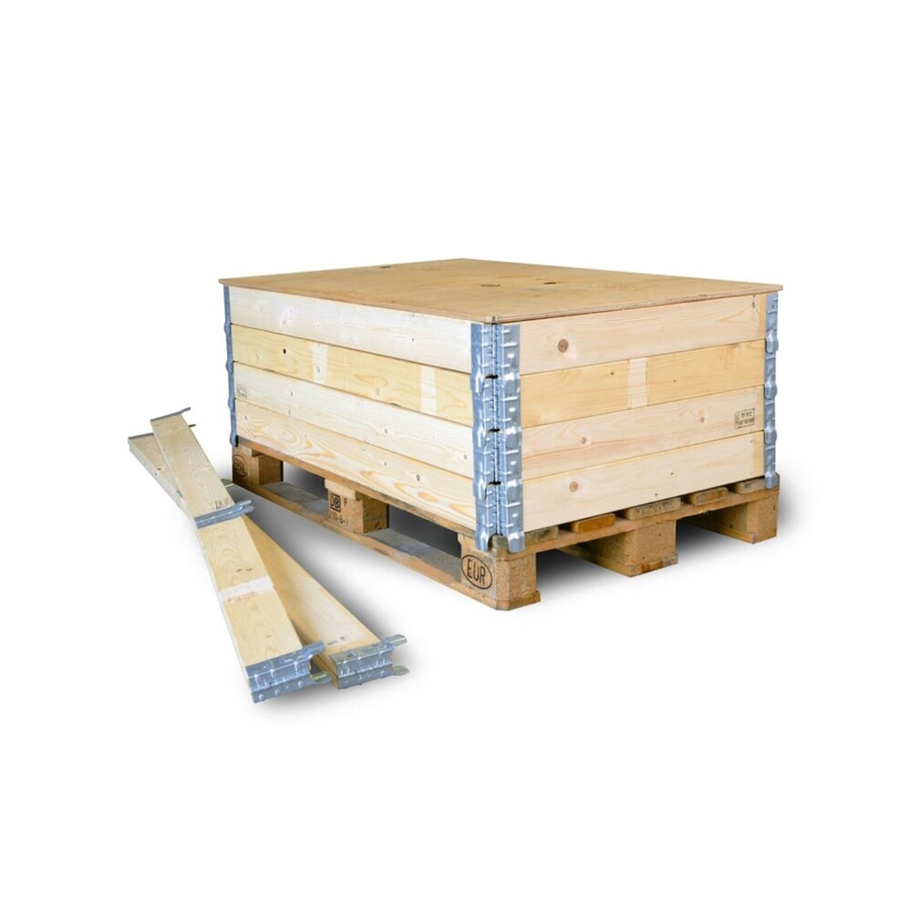 Deckel für Holzaufsatzrahmen, 1/2-Maß, LxBxH 800 x 600 x 8 mm