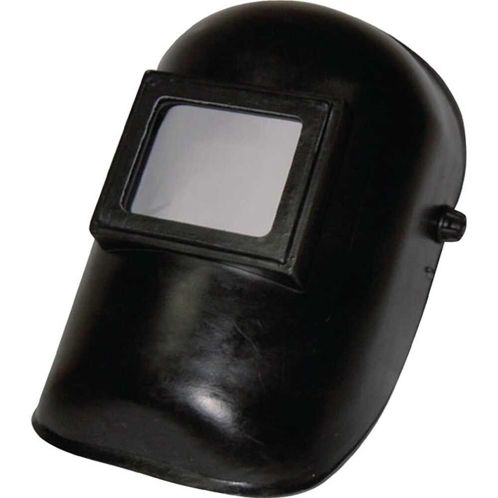 Schweisserkopfschutzhaube m.DIN-9-Glas