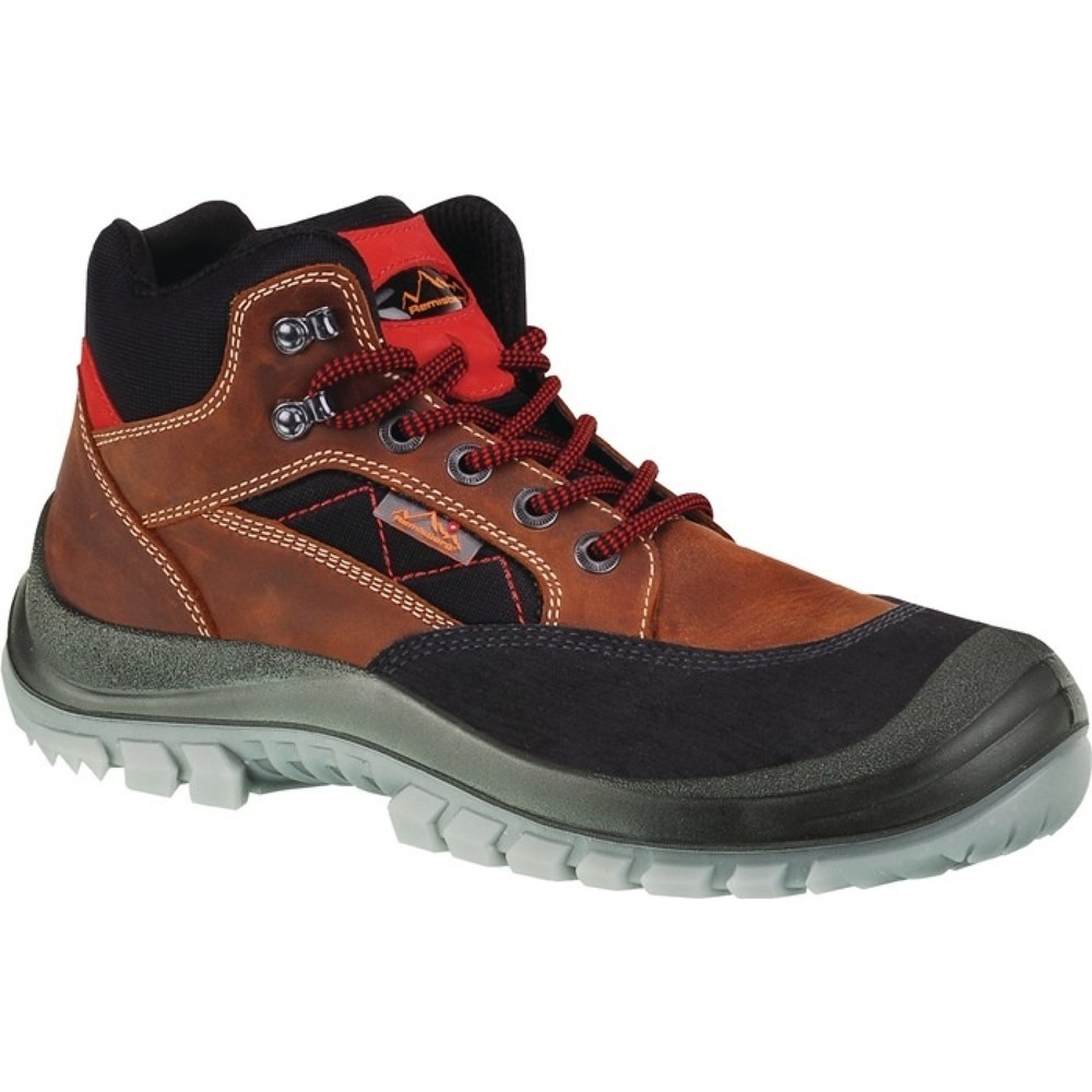 REMISBERG Sicherheitsstiefel Sherpa Gr. 43 braun