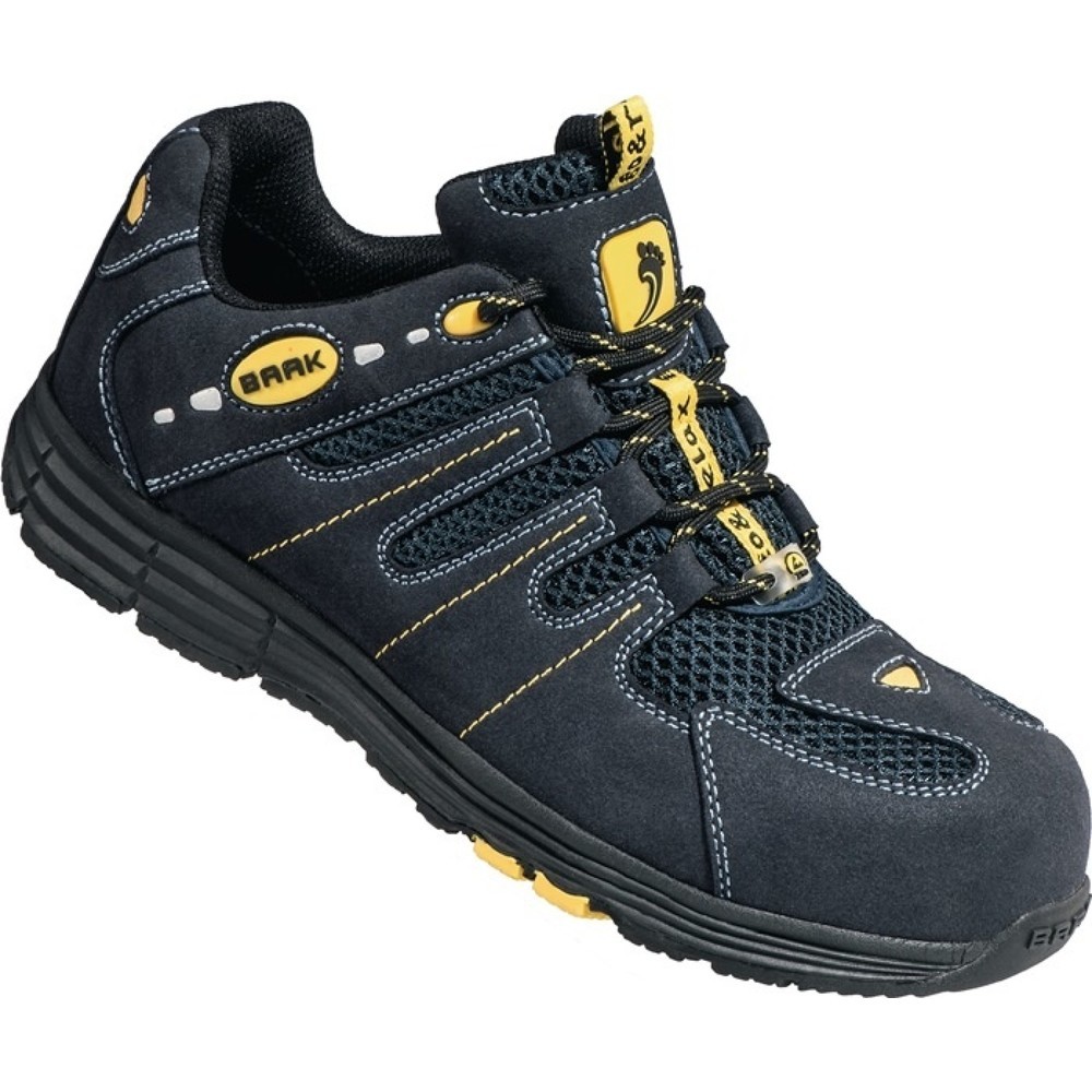 BAAK Sicherheitsschuh Rick2 Gr.47 blau/gelb