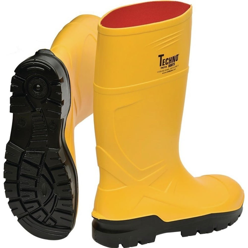 TECHNO BOOTS Sicherheitsstiefel Rönne Gr.46 gelb S5