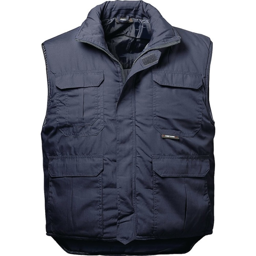 CRAFTLAND Truckerweste Undeloh Gr.M 50/52 blau