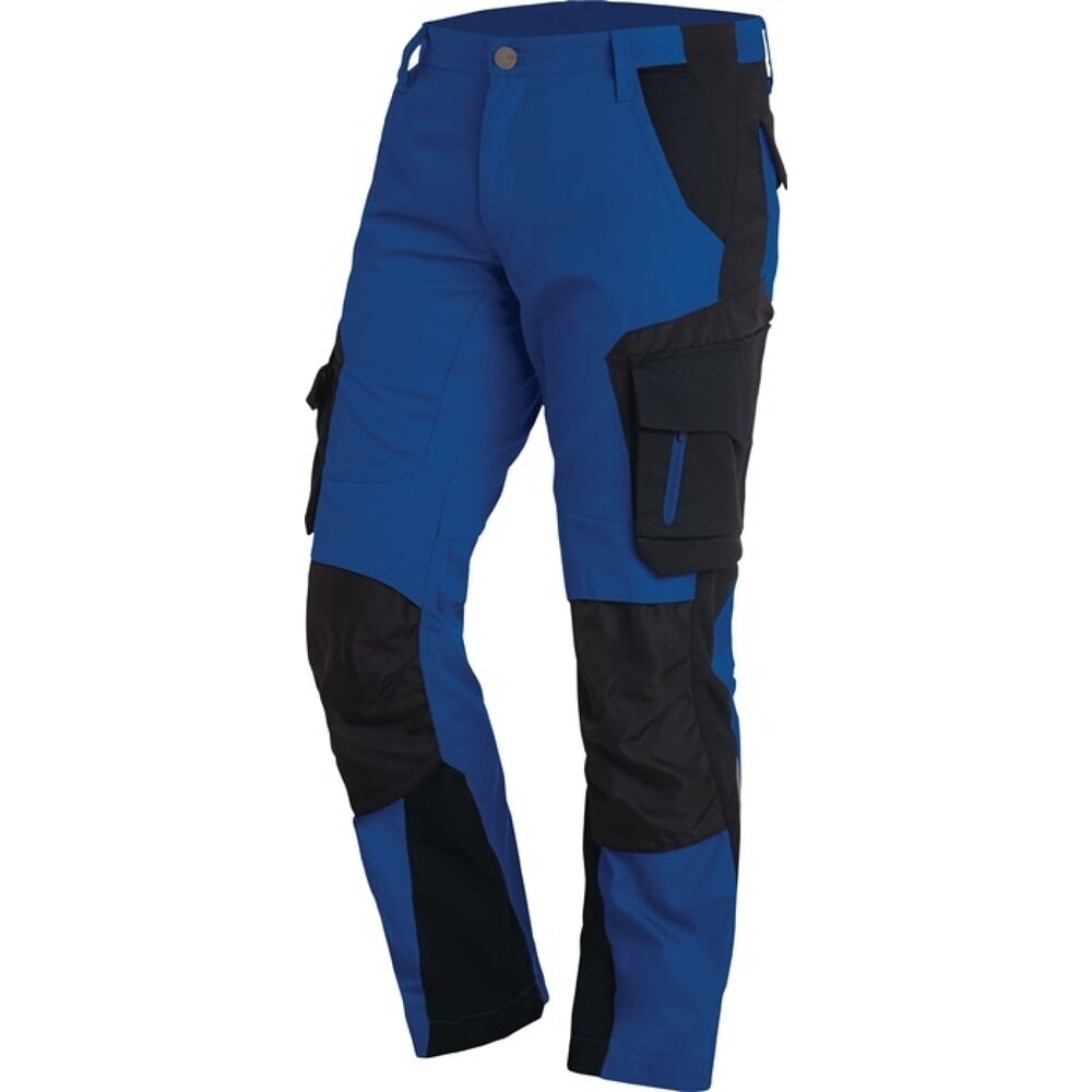 FHB Arbeitshose FLORIAN Gr.52 royal/schwarz