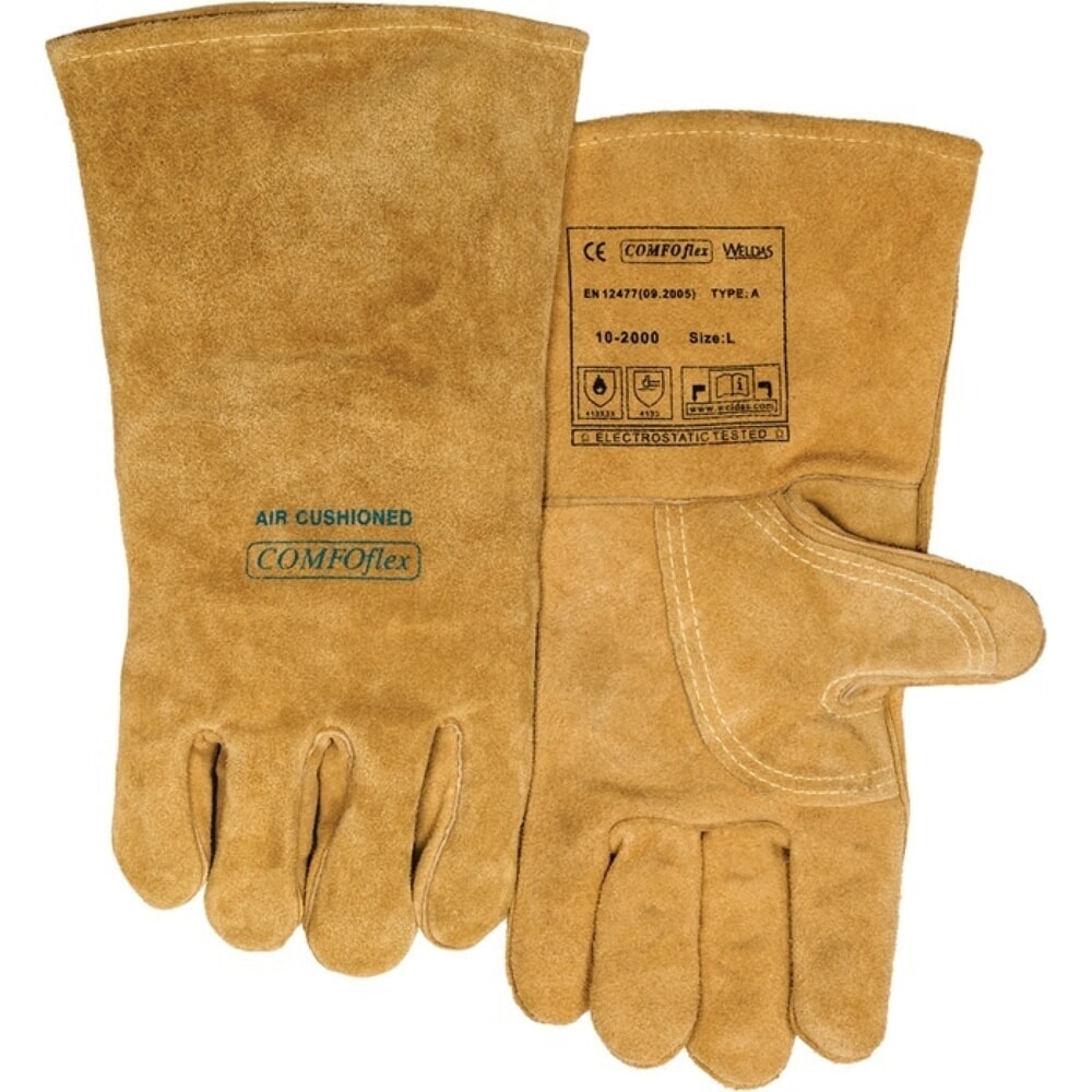 WELDAS Schweisserhandschuhe Bucktan Gr.XXL