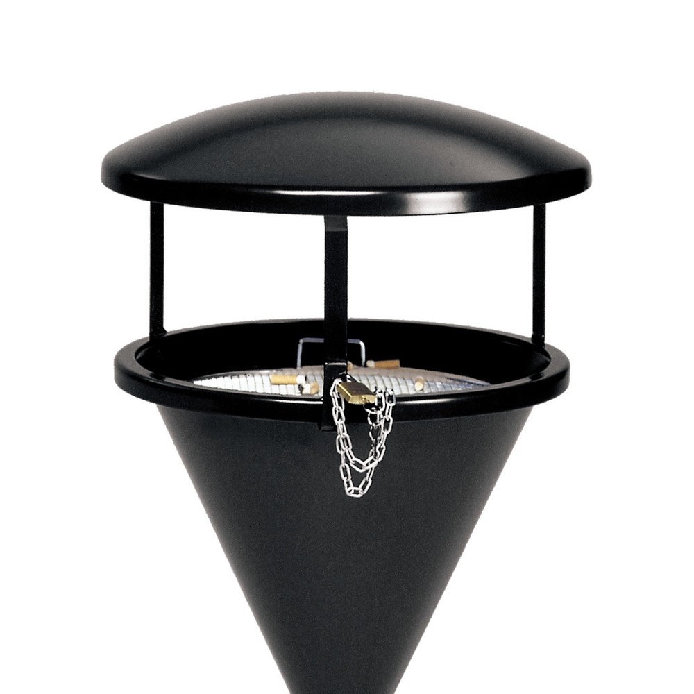 Dach für VAR® Standascher CLASSIC, Stahl, graphit