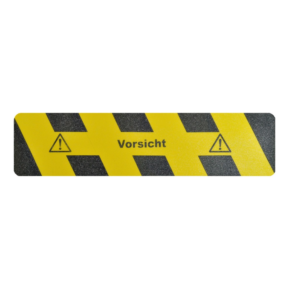 m2-Antirutschbelag™ "Vorsicht", LxB 610 x 150 mm
