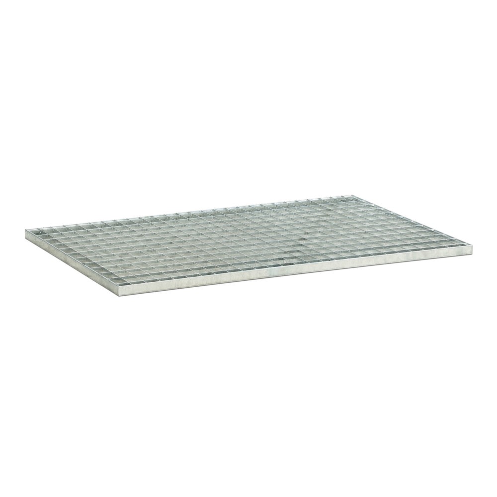 Stahl-Gitterrost für CEMO PE-Regaleinhängewanne 18/230, 27/230