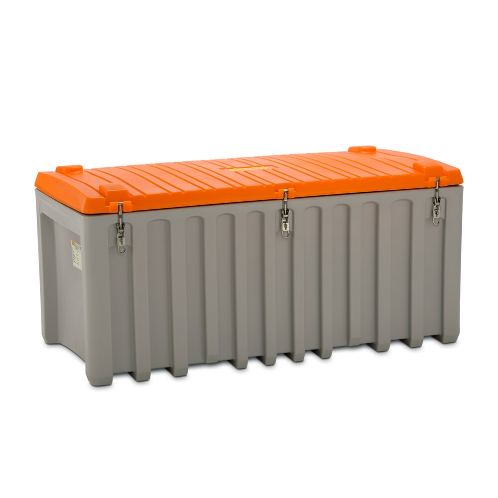 CEMO Leuchtstoffröhren-Sammelbox, mit Staplertaschen