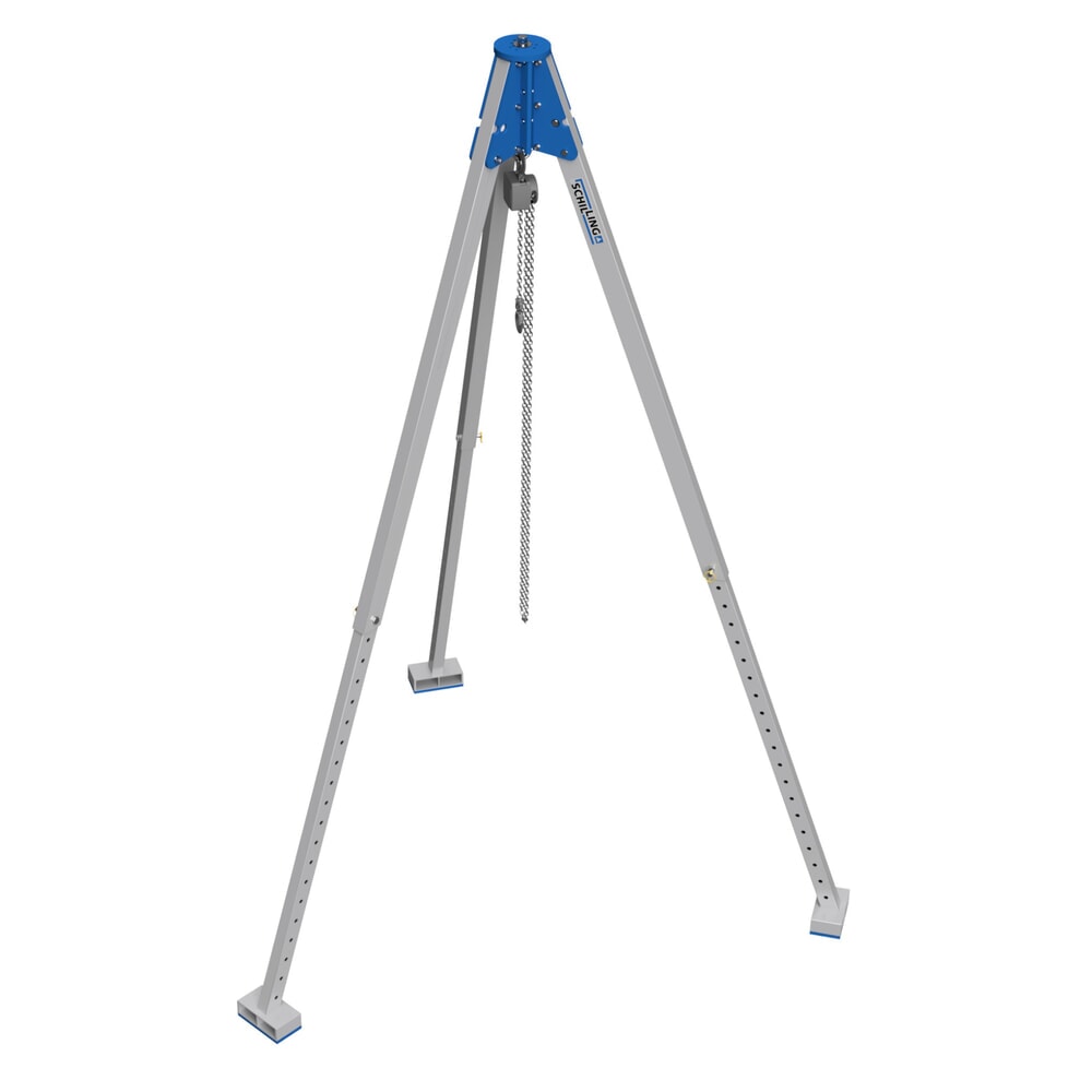 SCHILLING Alu-Dreibock ohne Handwinde, TK 500 kg