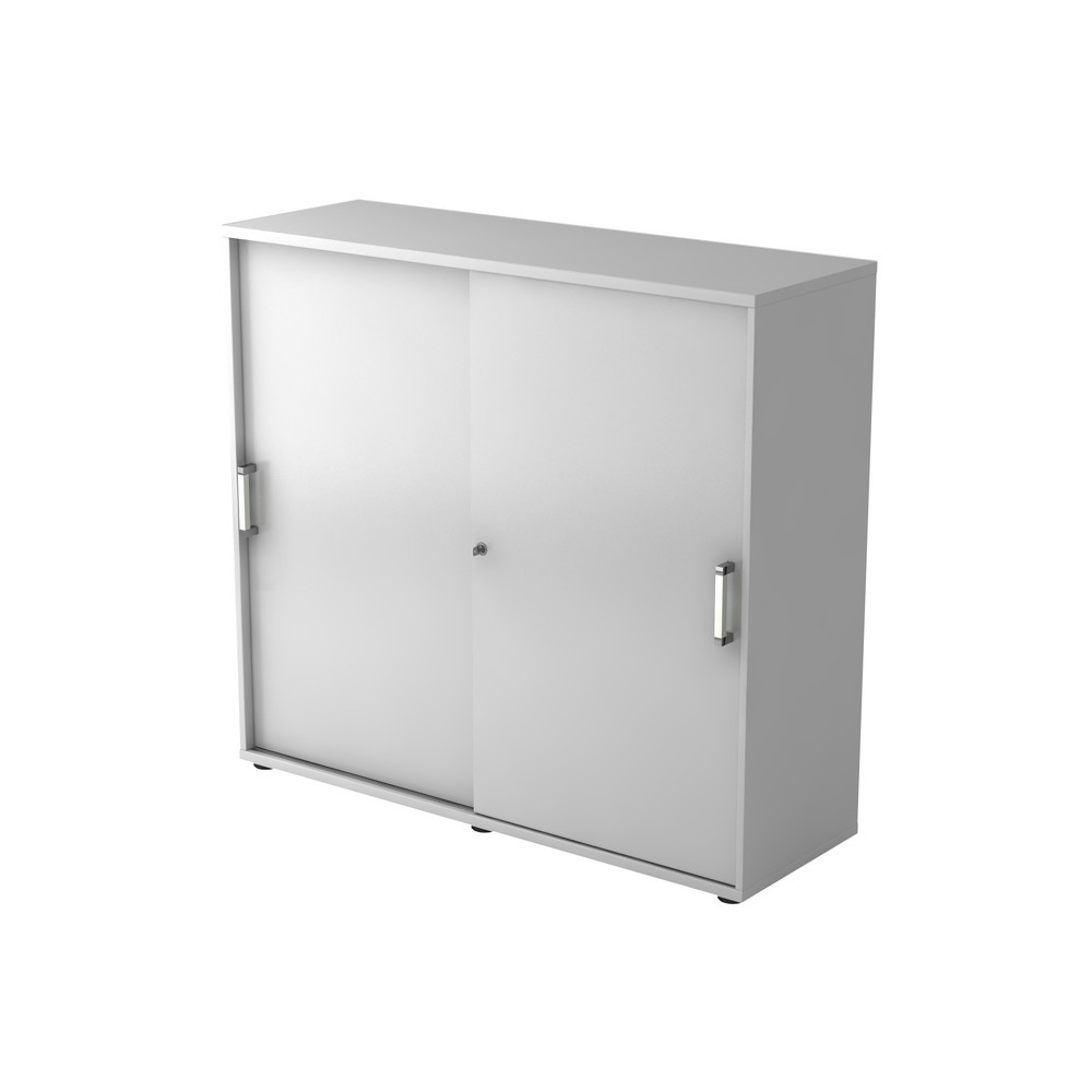Hammerbacher Schiebetürschrank 3OH 120cm CE Grau/Grau
