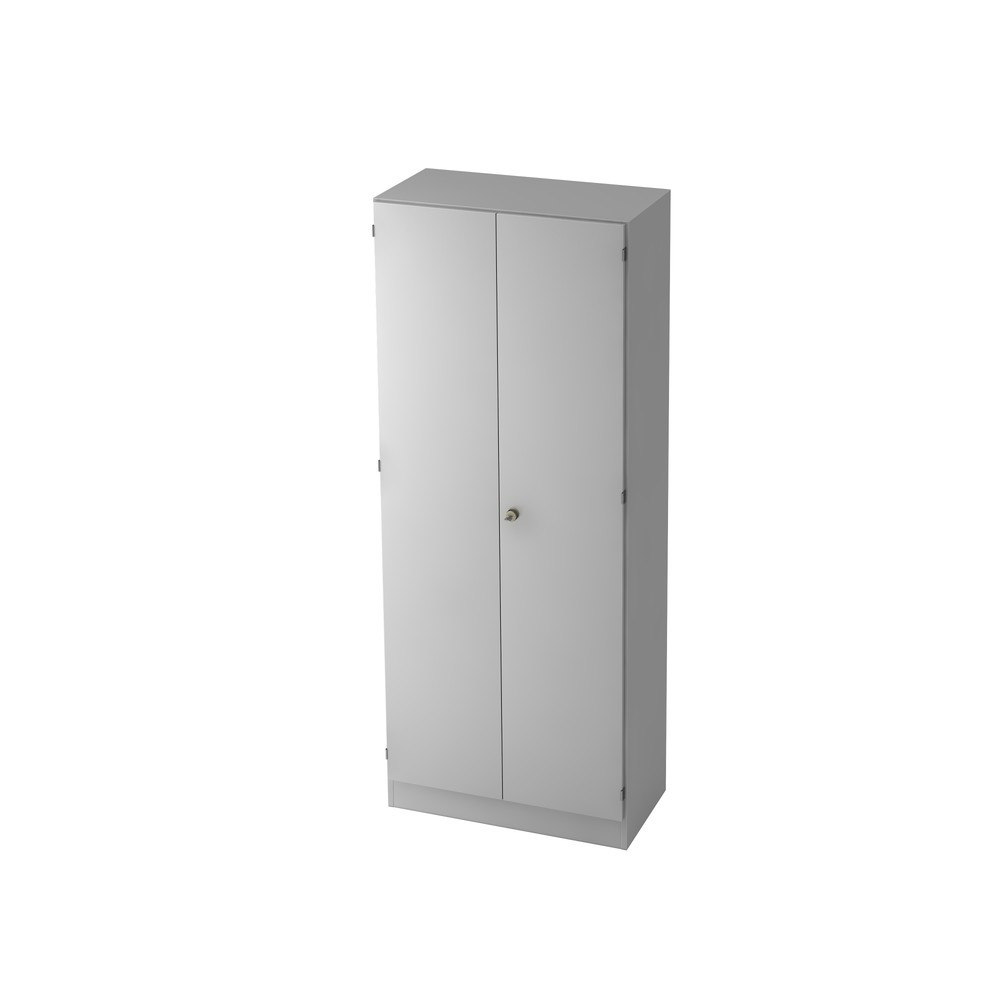 Hammerbacher Garderobeschrank 5OH, SO-Bl. SG Grau/Grau