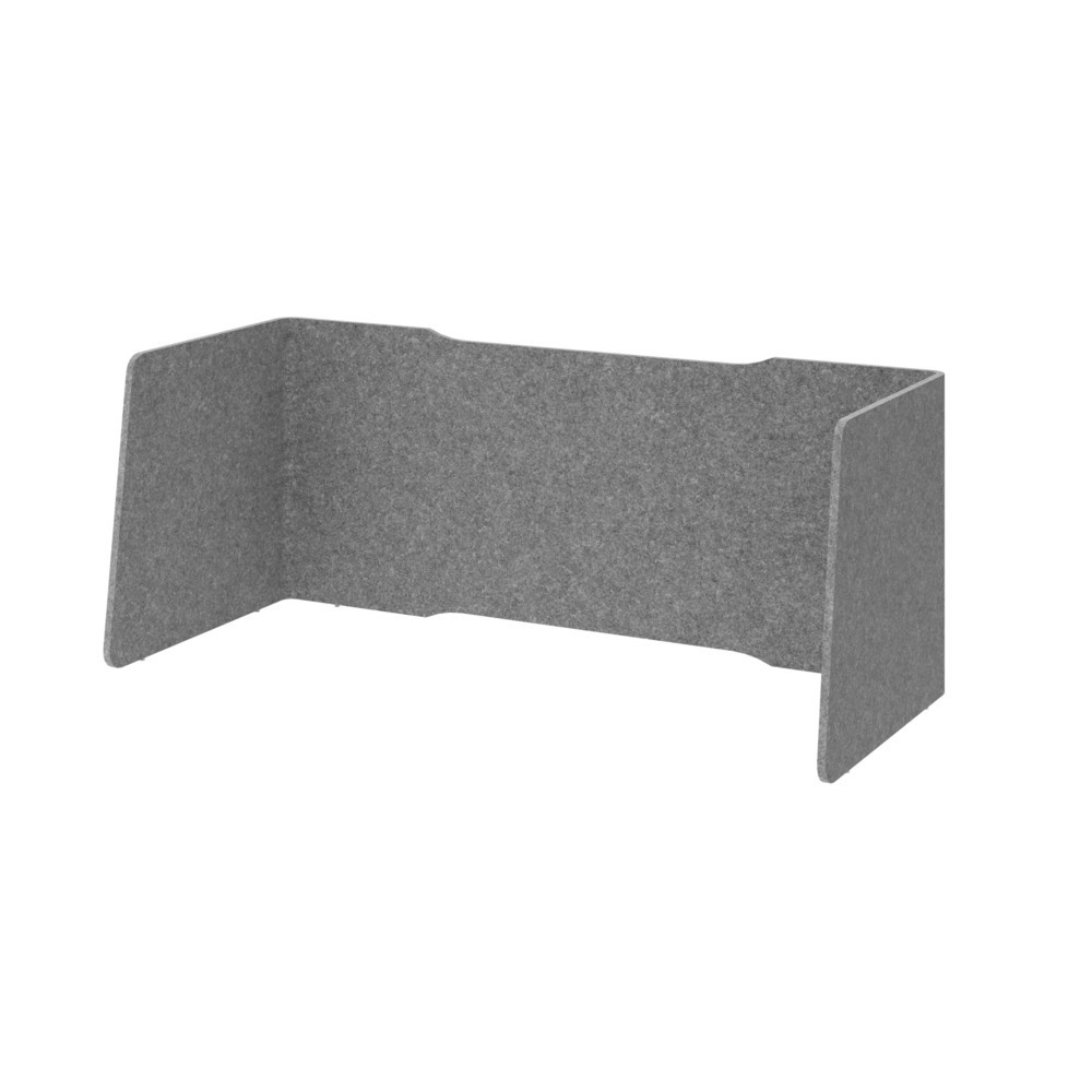Hammerbacher Akustik-Einhausung, 3-seitig, gefaltet,154x65