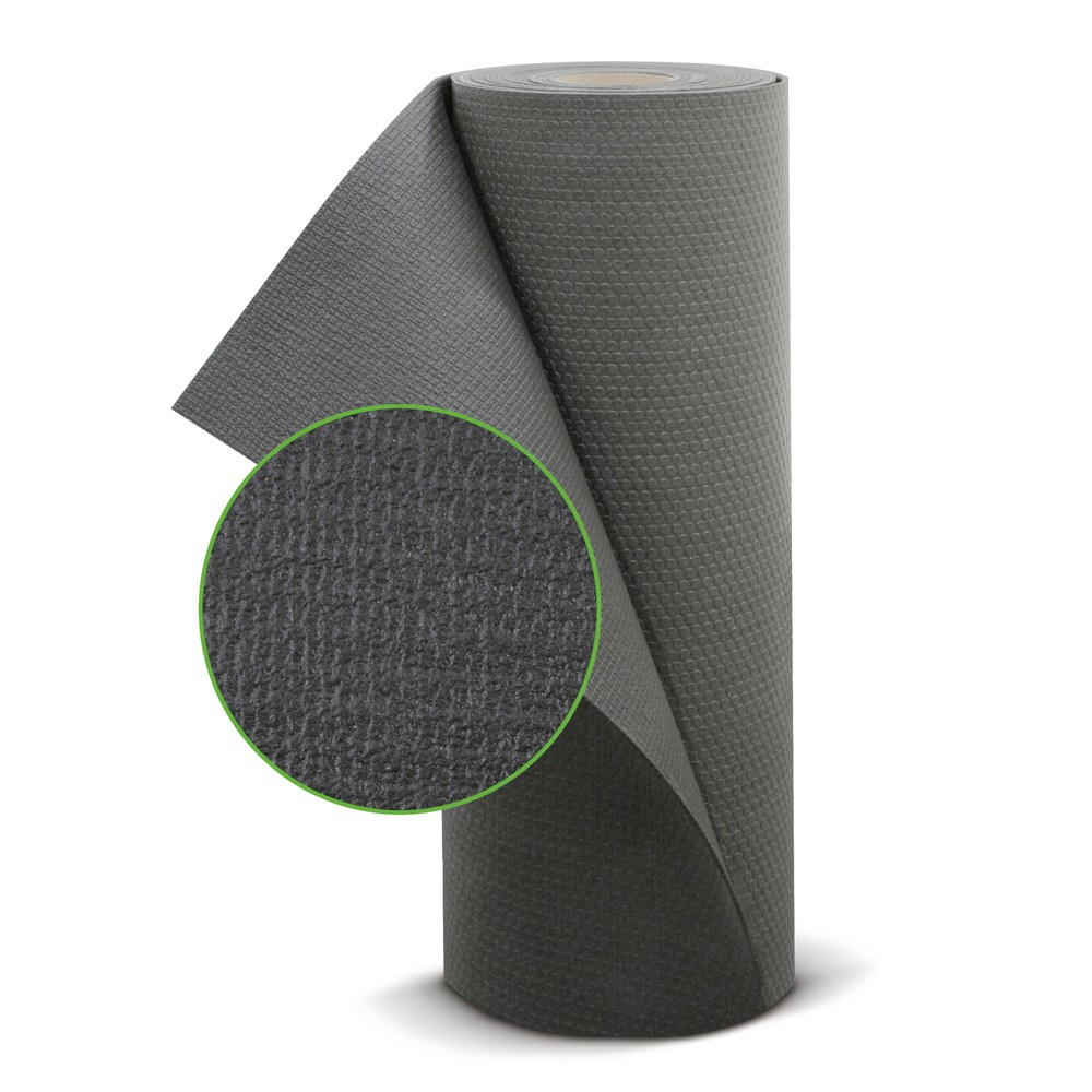 Anti-Rutschmatte Black Cat, genoppt, Breite 400 mm