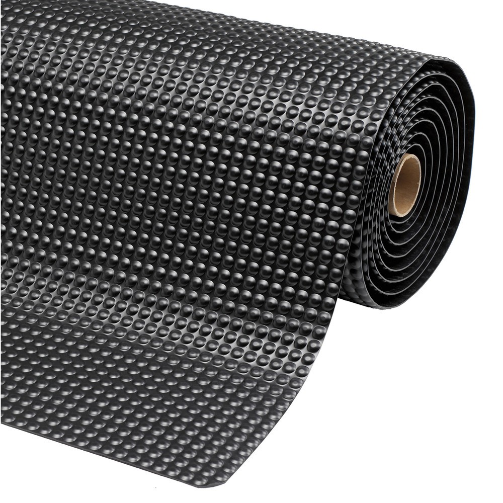 NoTrax Anti-Ermüdungsmatte aus PVC, Mikrozellen-Vinyl-Rückseite, BxL 910 x 1.500 mm, schwarz
