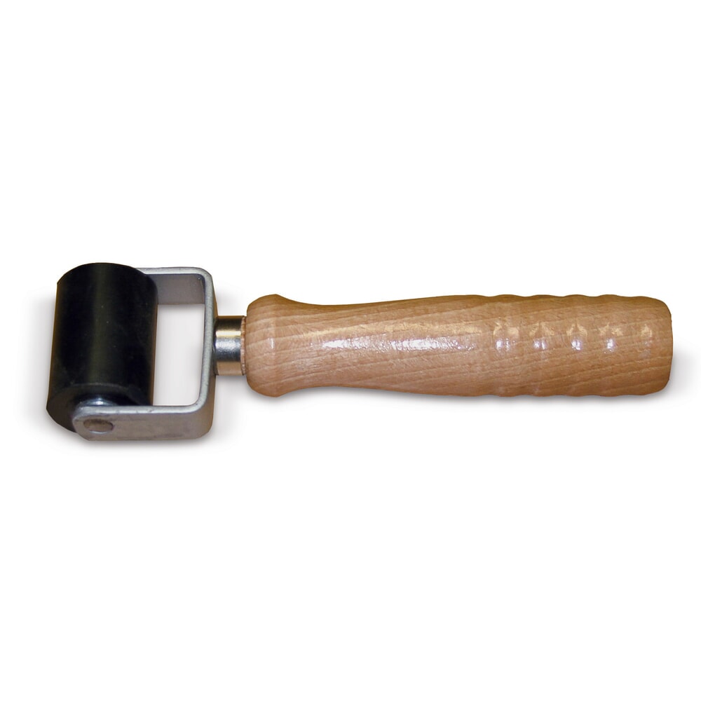 Profil-Andruckrolle mit Holzgriff