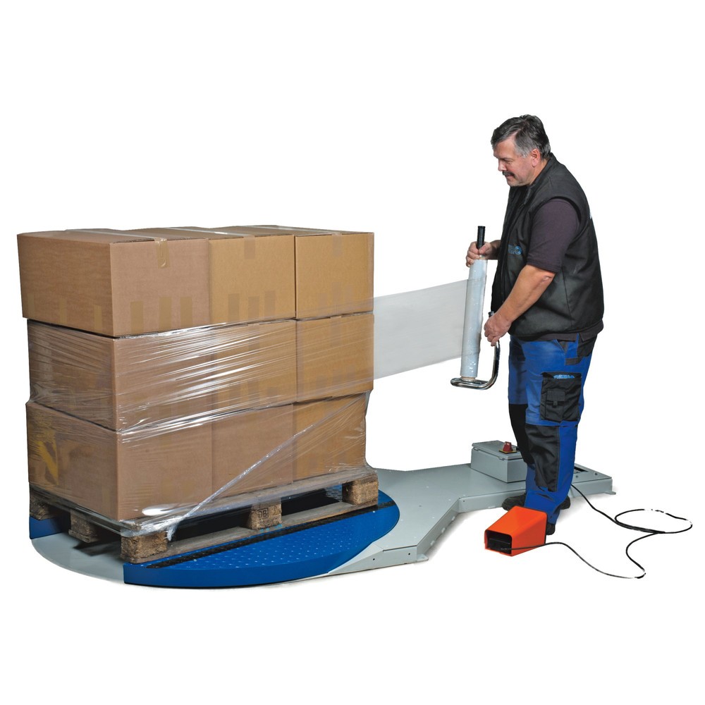 Drehteller Ministretch, Teller-Ø 1.500 mm, motorischer Antrieb