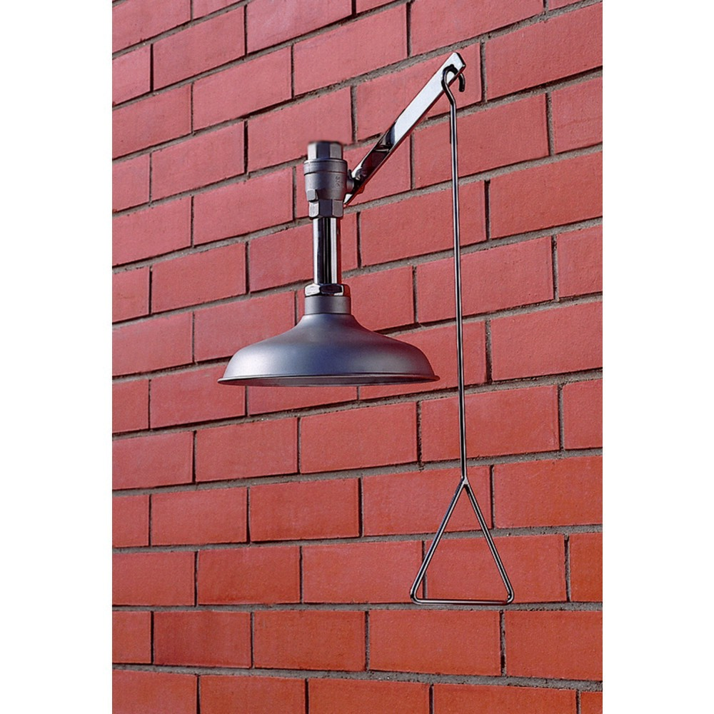 Erbstößer® Körperdusche, DIN EN 15154-1/-5, Deckenmontage, komplett Edelstahl